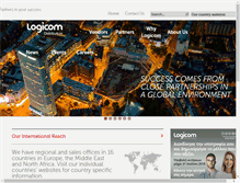 Tablet Screenshot of logicomdistribution.net